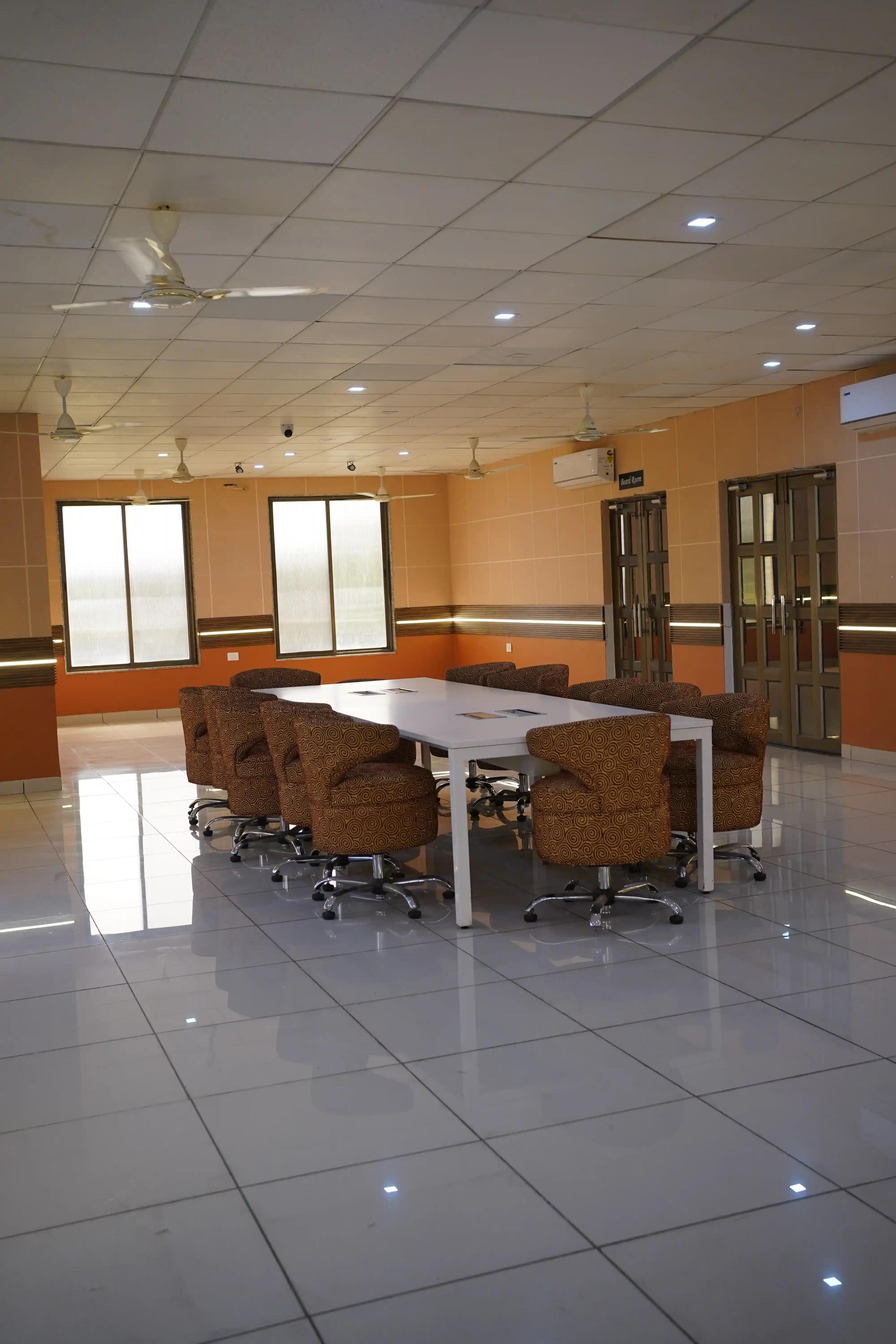 Natural surroundings and open lawns at Choice Resort Bhopal