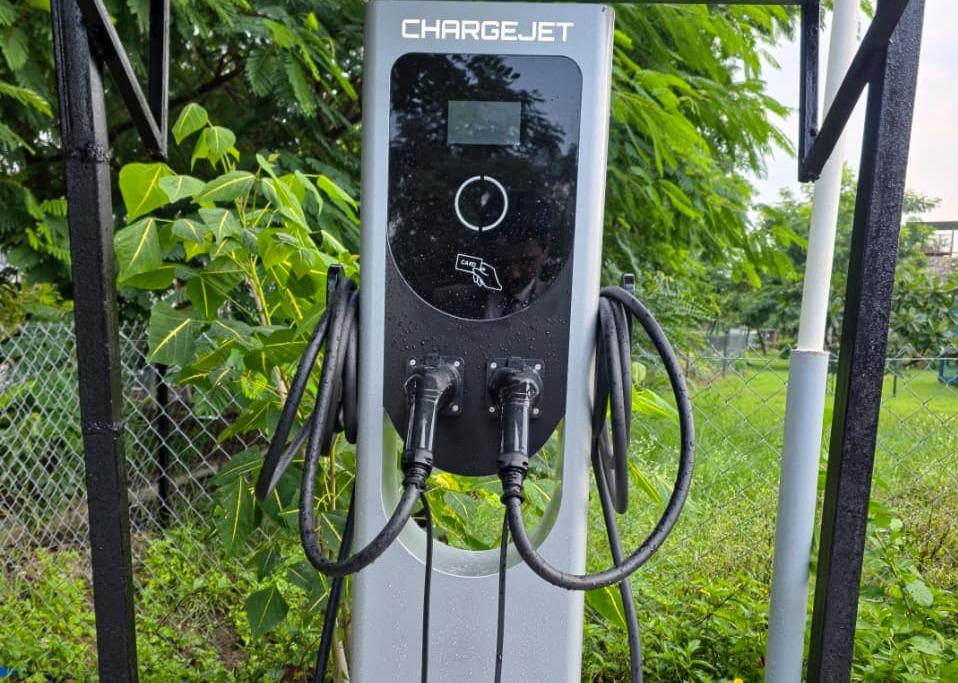 EV Charging Station facility at Choice Resort Bhopal
