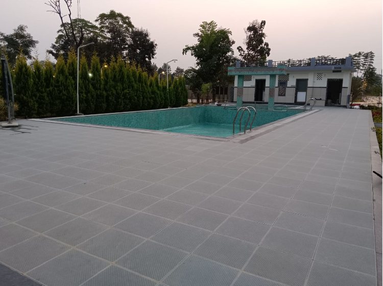 Swimming Pool at Choice Resort Bhopal