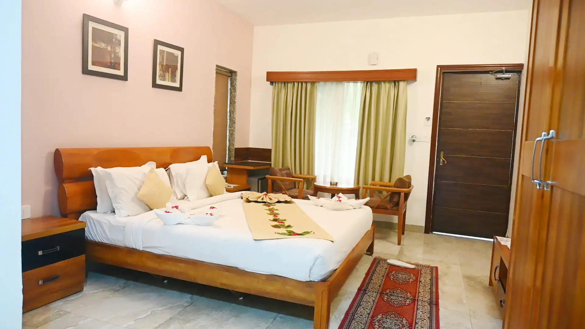 Premium Cottage at Choice Resort Bhopal - spacious luxury with private deck balcony